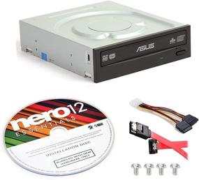 img 2 attached to Asus DRW-24B1ST-KIT 24x Internal DVD Burner Bundle: Nero 12 Essentials Burning Software + Sata Cable Kit