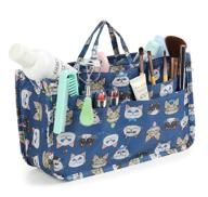 💼 expandable organizer with cosmetic print pockets логотип