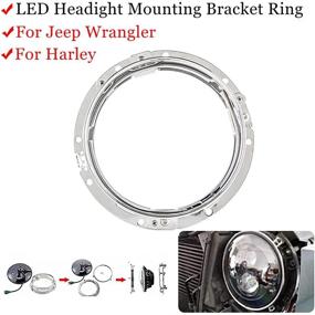 img 1 attached to SKUNTUGUANG Headlight Mounting Motorcycle Headlight Lights & Lighting Accessories