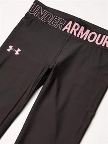 img 2 attached to Under Armour Girls HeatGear White Girls' Clothing for Active