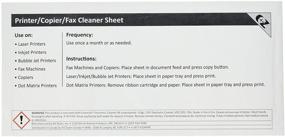 img 3 attached to 🖨️ Printer Cleaning Sheets Pack (5) from KICTeam