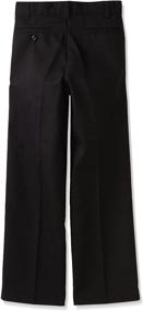 img 1 attached to Dickies Husky Boys Flat Front Pants - Superior Boys' Clothing for Optimal Style and Comfort