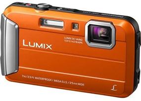 img 2 attached to 📷 Panasonic DMC-TS25D Orange Waterproof Digital Camera with 2.7-Inch LCD - Capture Your Adventures with Confidence!