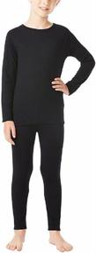 img 3 attached to Kids Heat Baselayer Black Small