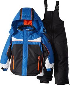 img 2 attached to 🧥 Quality Rothschild Little Snowboard Snowsuit Charcoal Boys' Jackets & Coats