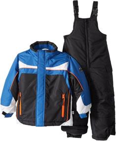 img 1 attached to 🧥 Quality Rothschild Little Snowboard Snowsuit Charcoal Boys' Jackets & Coats