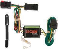 custom 4-pin trailer wiring harness for dodge caravan, grand, chrysler town and country, voyager - curt 55376 logo