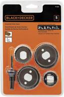 🔧 black+decker 71-120 assortment set of 5 pieces logo