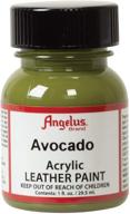 angelus leather paint oz avocado logo