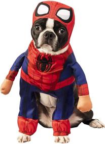 img 4 attached to 🕷️ Walking Spider-Man Pet Costume: A Superhero Transformation for Your Furry Friend