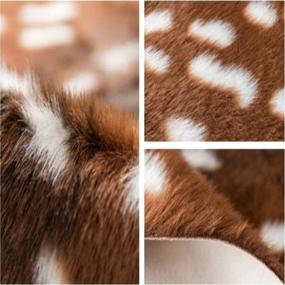 img 1 attached to Cowhide Animal Carpet Livingroom 3 6X3Ft