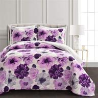 lush decor piece quilt purple logo