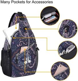 img 3 attached to Рюкзак MOSISO Daypack Crossbody Shoulder Backpacks