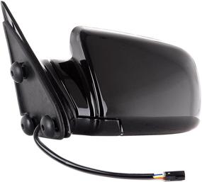 img 2 attached to 🚗 SCITOO Towing Mirrors Fit 1988-1998 Chevy Blazer Suburban Tahoe GMC Jimmy Yukon Pickup Truck Power Adjusted Driver Passenger Pair Set SUV Mirrors 15764757 15764758