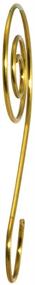 img 1 attached to 🎄 Kurt S. Adler W5130 Ornament Hooks - Gold 30-Pack: Sturdy & Stylish Hooks for Christmas Decorating