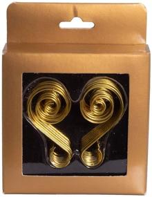 img 3 attached to 🎄 Kurt S. Adler W5130 Ornament Hooks - Gold 30-Pack: Sturdy & Stylish Hooks for Christmas Decorating