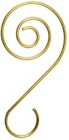 img 4 attached to 🎄 Kurt S. Adler W5130 Ornament Hooks - Gold 30-Pack: Sturdy & Stylish Hooks for Christmas Decorating