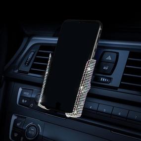 img 4 attached to Bling Car Phone Holder Cell Phones & Accessories