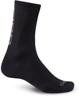 🧦 2021 giro hrc team cycling socks - black/dark shadow, x-large: unisex adult size logo