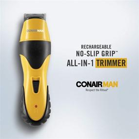 img 3 attached to ConairMAN Cordless Rechargeable No Slip Mustache