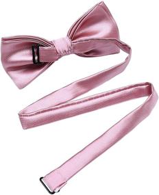 img 1 attached to 👔 Kids Boys Silk Bow Ties - Stylish Accessories for Boys