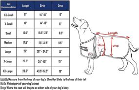 img 1 attached to 🐴 Derby Originals Horse-Tough Ruff Pup 1200D Winter Dog Coat - 2-Year Warranty & 150g Insulation