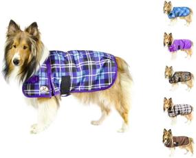 img 4 attached to 🐴 Derby Originals Horse-Tough Ruff Pup 1200D Winter Dog Coat - 2-Year Warranty & 150g Insulation