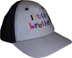 img 1 attached to 👦 N'Ice Caps Kids Big Brother & Sister and Little Brother and Sister Ball Caps: Stylish and Fun Hats for Siblings