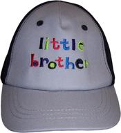 👦 n'ice caps kids big brother & sister and little brother and sister ball caps: stylish and fun hats for siblings logo