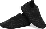 zooyung boys' slippers zy ts2268black23 - lightweight toddler shoes logo