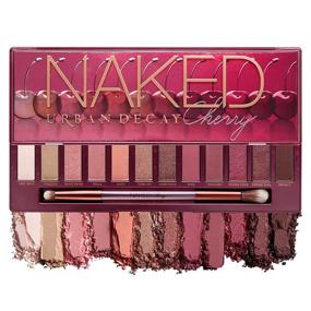 img 4 attached to Enhance Your Look with Urban Decay Naked Cherry Eyeshadow Palette - 12 Cherry-inspired Neutral Shades for Velvety Texture, Ultra-Blendable & Rich Colors - Complete with Mirror and Double-Ended Makeup Brush