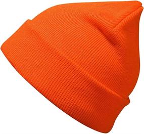 img 1 attached to 🧢 MaxNova Slouchy Beanie Cap Knit Hat, Unisex Design for Men and Women