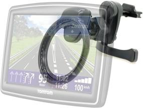 img 3 attached to 📱 Крепление ChargerCity EasyPort для вентиляционной решетки для навигатора TomTom GPS Start 40 45 55 XXL 530 535 540 550 555 T M S WTE XL 325 330 335 340 350 - совместимо с горизонтальными и вертикальными вентиляционными решетками