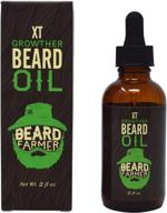 🧔 growther xt beard oil - natural extra fast beard growth formula by beard farmer logo