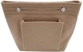 img 4 attached to KUKIFUN Handbag Organizer Divider Multi Pocket