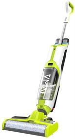 img 4 attached to 🧹 Cordless Wet Dry Vacuum Cleaner (2021 Upgraded) - Ideal for Hardwood Floors & Area Rugs, Dual Water Tanks, Large Capacity Battery, Voice Assistance, Self-Cleaning, Water Spray