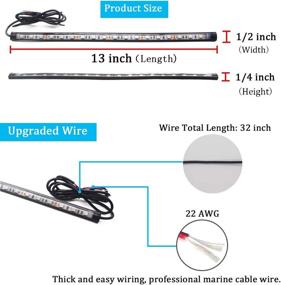 img 3 attached to Светодиодные навигационные огни Boaton Marine Boat
