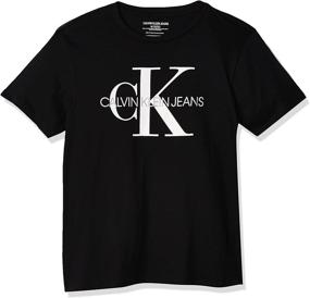 img 4 attached to 👕 Calvin Klein Boys' Classic Black Clothing in Medium Size