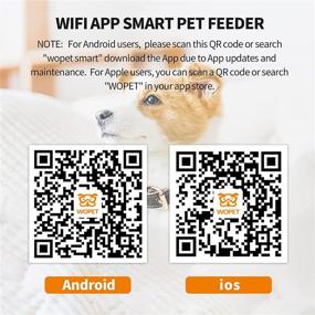 img 3 attached to 📸 WOpet Smart Pet Camera: Full HD WiFi Camera with Treat Dispenser and Night Vision for Remote Pet Monitoring, Two Way Audio Communication, Designed for Dogs and Cats