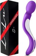 lulu 8 - powerful cordless personal massager for soothing back body massage - 7 blissful modes - ideal for sports recovery, muscle relief, and relaxation - vibrant purple logo