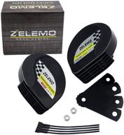 zelemo waterproof ultra thin dual tone motorcycle logo
