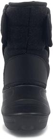 img 1 attached to 🌨️ Outdoor Winter Boys' Shoes: Amoji Lining Boots with Excellent Insulation