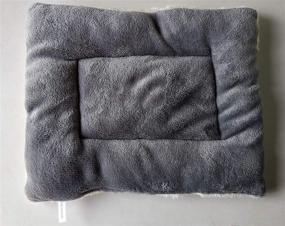 img 3 attached to 🐭 Cozy Winter Cage Bed for Small Animals: PAWSINSIDE Guinea Pig Bed with Warm Fleece Pad Mat - Perfect for Bunny, Guinea-Pigs, Ferrets, Hamsters, Chinchillas, and Hedgehogs