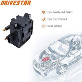 img 2 attached to 🔥 Катушка зажигания высокого качества DRIVESTAR 22433-AA410 | Ключевой компонент для Subaru Baja Forester Outback Legacy 2.5L Impreza 2.2L 2.5L двигателей