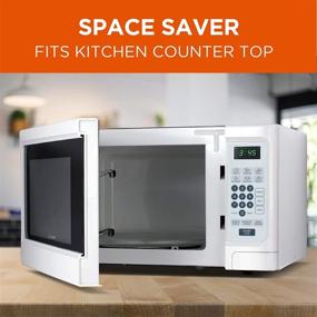 img 1 attached to White 1.1 Cubic Feet Commercial Chef Countertop Microwave