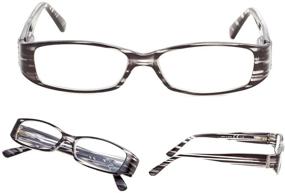 img 1 attached to 👓 Genuine Austrian Crystal Readers: Premium 5-pack Reading Glasses with Fashionable Arms for Women