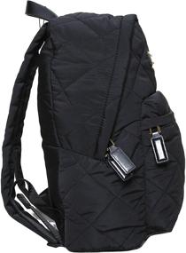 img 2 attached to JACOBS Quilted Black Backpack - M0011321