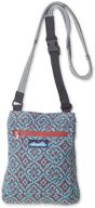 👜 versatile and stylish: kavu keepalong canvas rope crossbody bag with semi padded sling logo