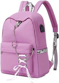 img 4 attached to 🎒 Hey Yoo HY760: Stylish Waterproof Hiking Daypack for Girls and Women