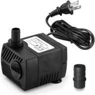 💧 domica 90 gph mini submersible pump: efficient small fountain pump for water features, aquariums, fish tanks, and more logo